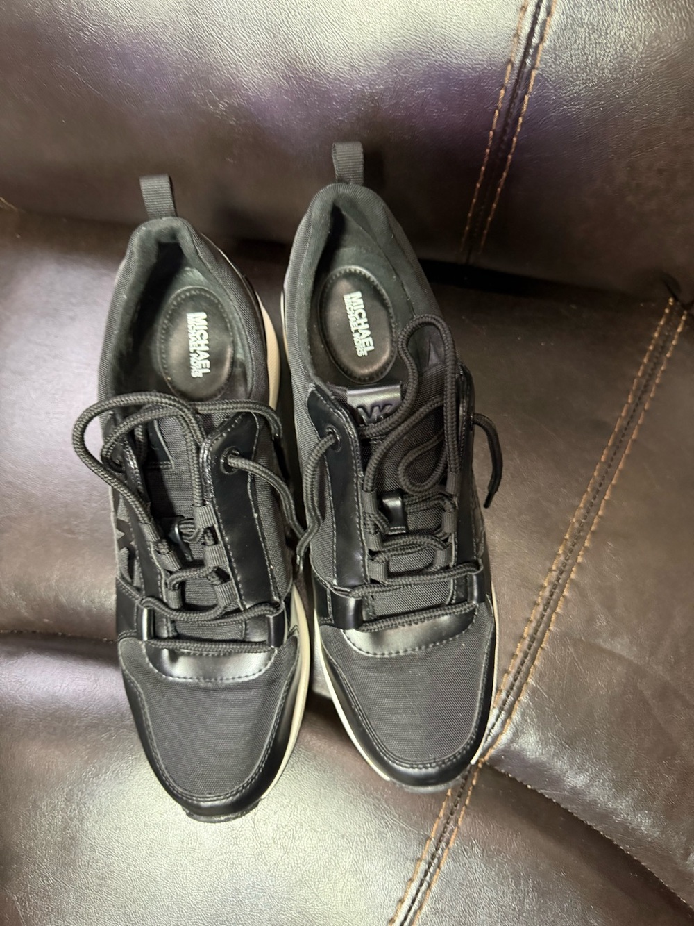 MICHAEL Michael Kors Black Platform Sneakers Women’s Size 11